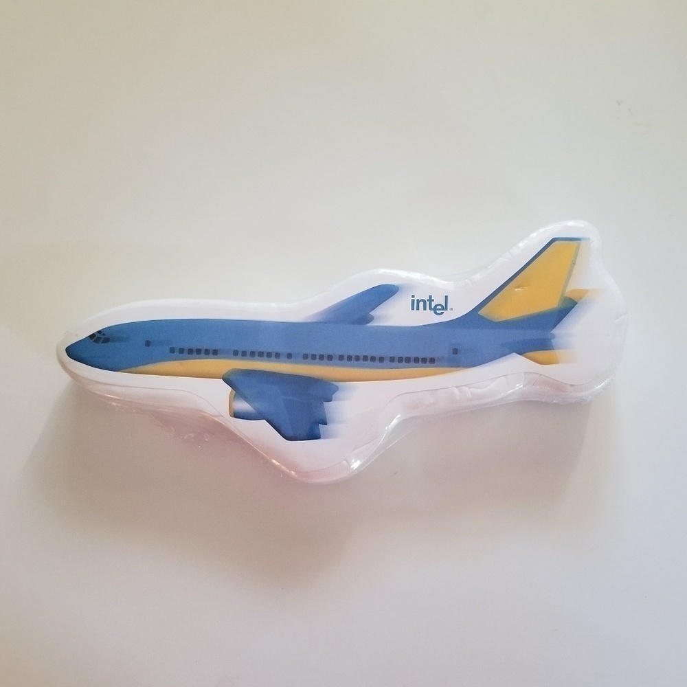New Surprise Intel Airplane Graphic T-shirt